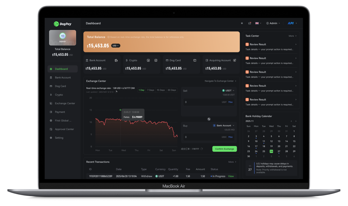 WonderCapital dashboard preview